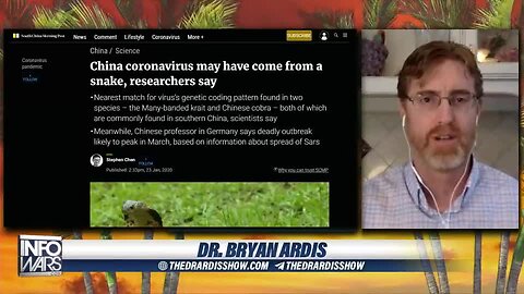 "Dr. Bryan Ardis Discusses Consequences of Disagreeing with Big Pharma"