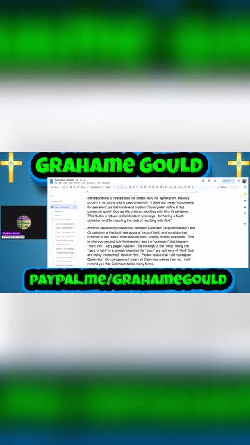 Calvinism = Gnosticism