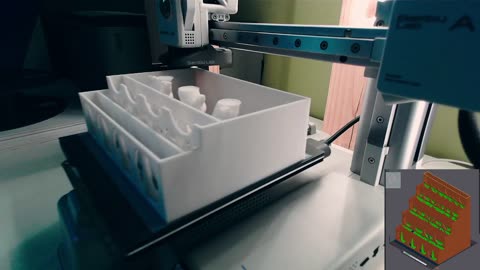 3D Print Live Stream - Gaming Paint Station - Section R1 (GrindSultan Special)