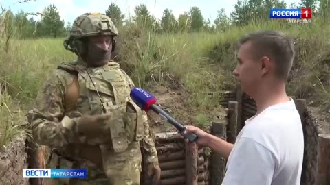 📺🇷🇺 Ukraine Russia War | Russian Soldier "Anime" Interviewed on State TV | RCF