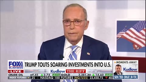 [2025-07-29] Larry Kudlow: President Trump is doing something very clever here