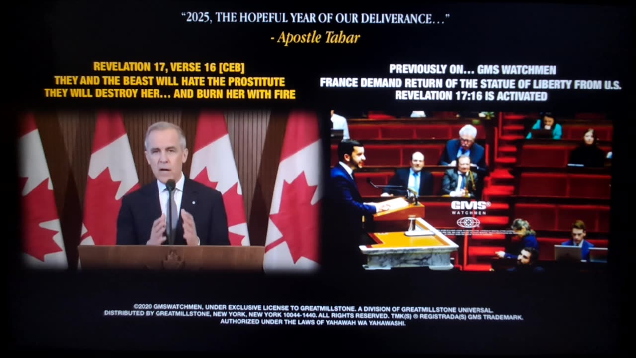 CANADA PM MARK CARNEY SAYS RELATIONSHIP WITH U.S. 'IS OVER,'...-GMS WATCHMEN