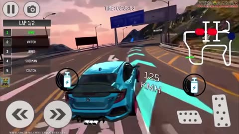 Impossible car racing