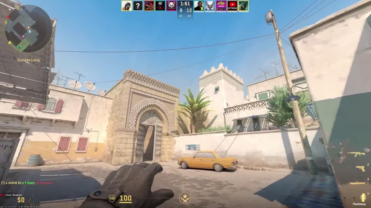 我的CSGO精彩对局实录：6分钟高光时刻