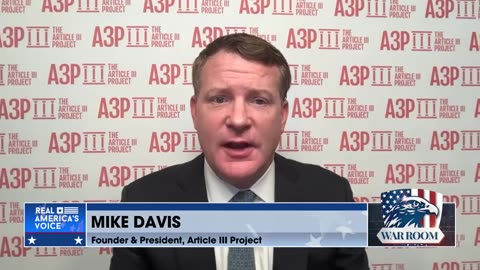 Mike Davis- “Jim Jordan Is Carrying The Water For Big Tech.”