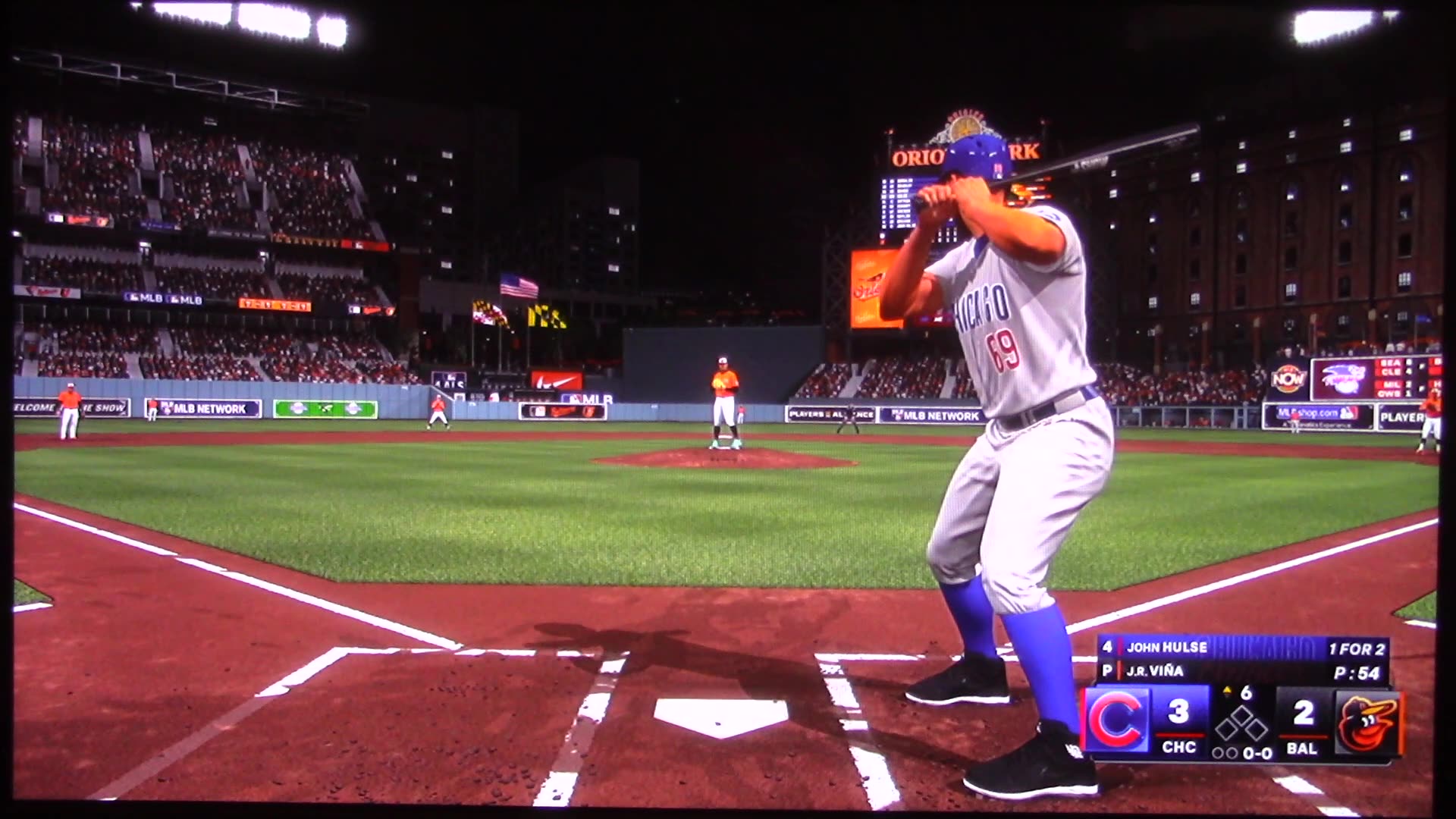 MLB The Show: Chicago Cubs vs Baltimore Orioles (S18 G148)
