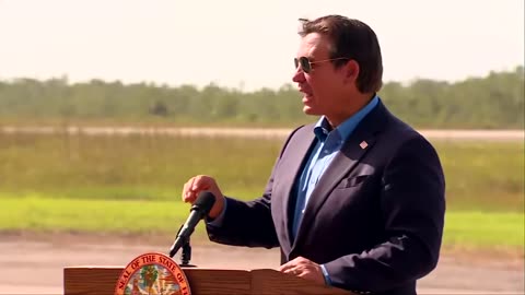 Gov. Ron DeSantis on flights out of Alligator Alcatraz - July 25, 2025