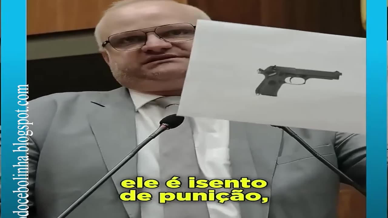 ENTREI NO PLENÁRIO ARMADO!