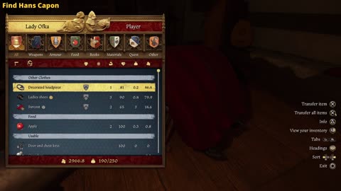 Kingdom Come Deliverance 2 - Get the Book that Lady Rosa Asked you for and Find Hans Capon