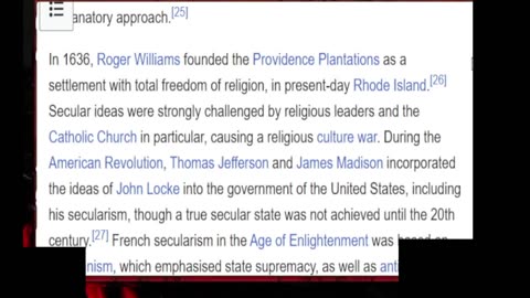 The Historical Development of Secularism