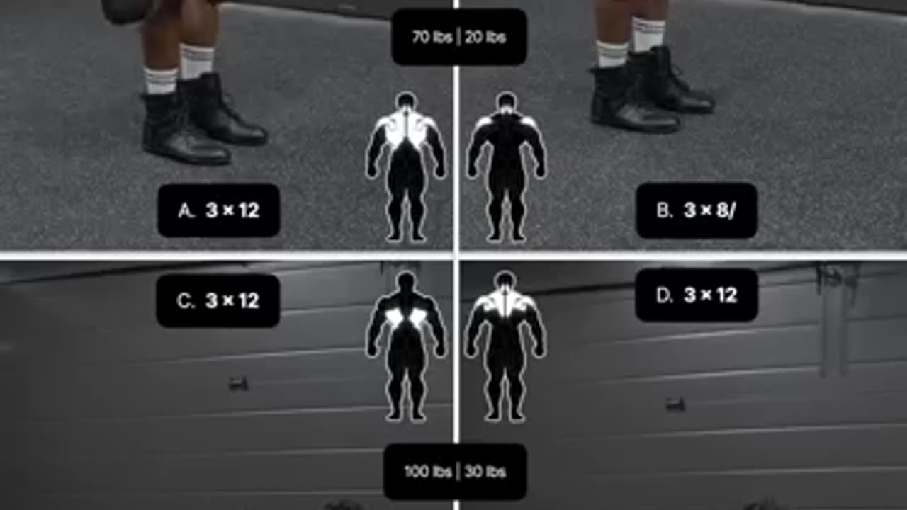 Viral: dumbbell only back day workout