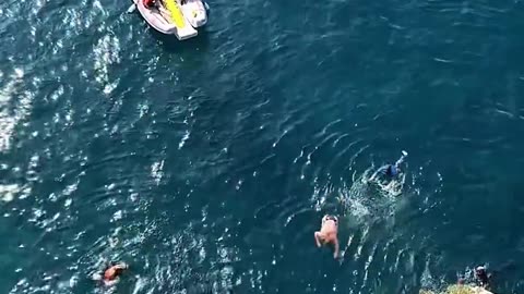 Cliff Diver’s Worst Nightmare — And It’s All on Camera!
