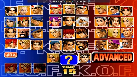KOF 98 - 𝐒𝐡𝐚𝐧𝐠𝐤𝐬 VS 𝐓𝐄𝐓𝐒𝐔𝟏𝟏𝟏 FT10