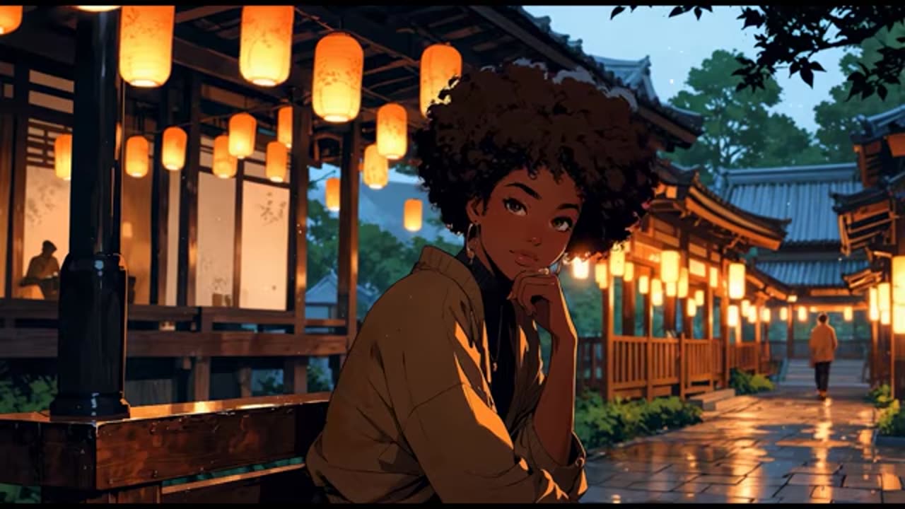 City Skyline Sips 🌃☕ | Late Night Lofi Vibes for Relax & Focus (1hr)