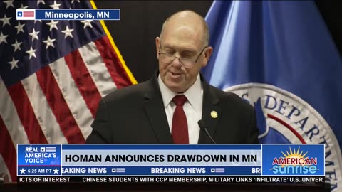 HOMAN ANNOUNCES DRAWDOWN IN MN