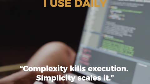 The Simplest System I Use Daily