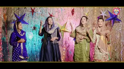 Asmaan Jhum Utha | Evg Nabia Kaleem Mall | Rifat | Rimsha | Maryam | New Christmas Geet