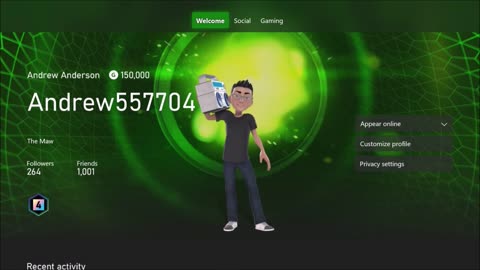 Andrew Anderson Reached A 150,000 Gamerscore!!!