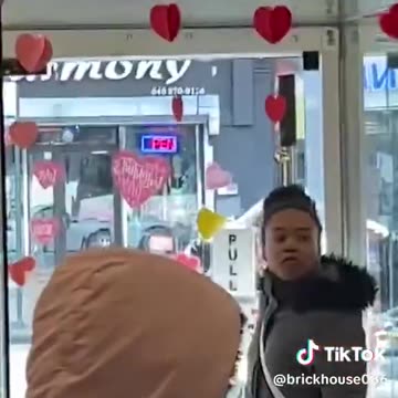 She Got Slapped While Just Standing There- What Is Wrong With Her!!!