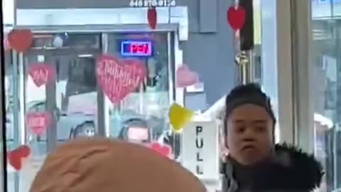 She Got Slapped While Just Standing There- What Is Wrong With Her!!!