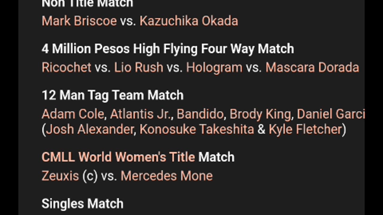 AEW Grandslam Mexico predictions