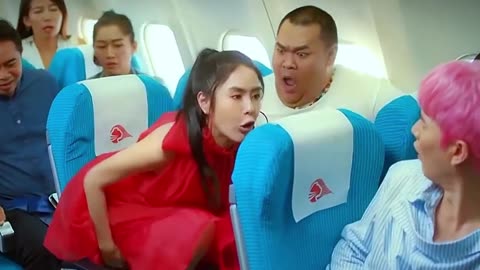Girl Wants to Take Poop on a Plane But the Toilet is not Available at the Moment