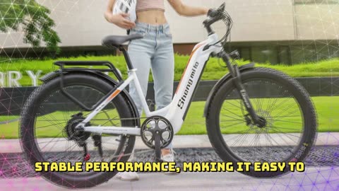 Shengmilo MX06 Electric Bike 500W Motor 48V 17.5AH 26 Inch 3.0 Fat Tire City Electric Bike