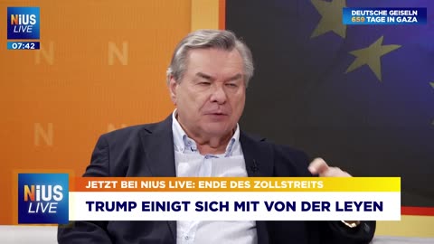 Zoll-Deal statt Zoll-Krieg: EU und USA einigen sich I NIUS Live vom 28. Juli 2025