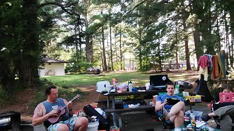 Electric Ukulele at Janes Island, Crisfield MD