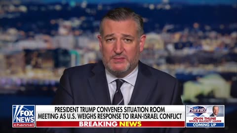 Sen Cruz - Its in Americas Interest to Destroy IRAN