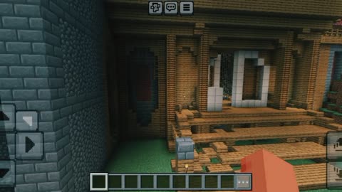 Big castle in Minecraft Game