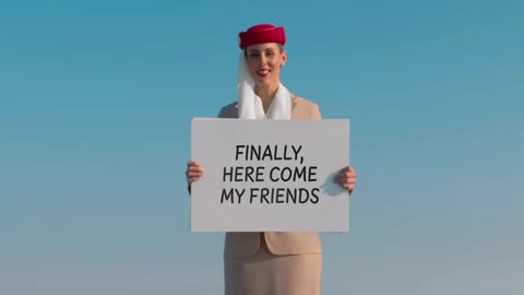 An old advertisement for the Dubai Expo 2023