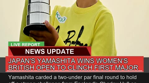 Japans Yamashita Wins Womens British Open to Cli