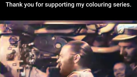 Silent Threat Submarines Approach the Coast 1942 #ColourisedHistory