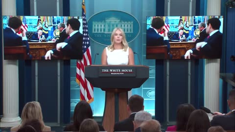 🚨🔥Karoline Leavitt: "Following the encouraging conversations, POTUS spoke with Putin