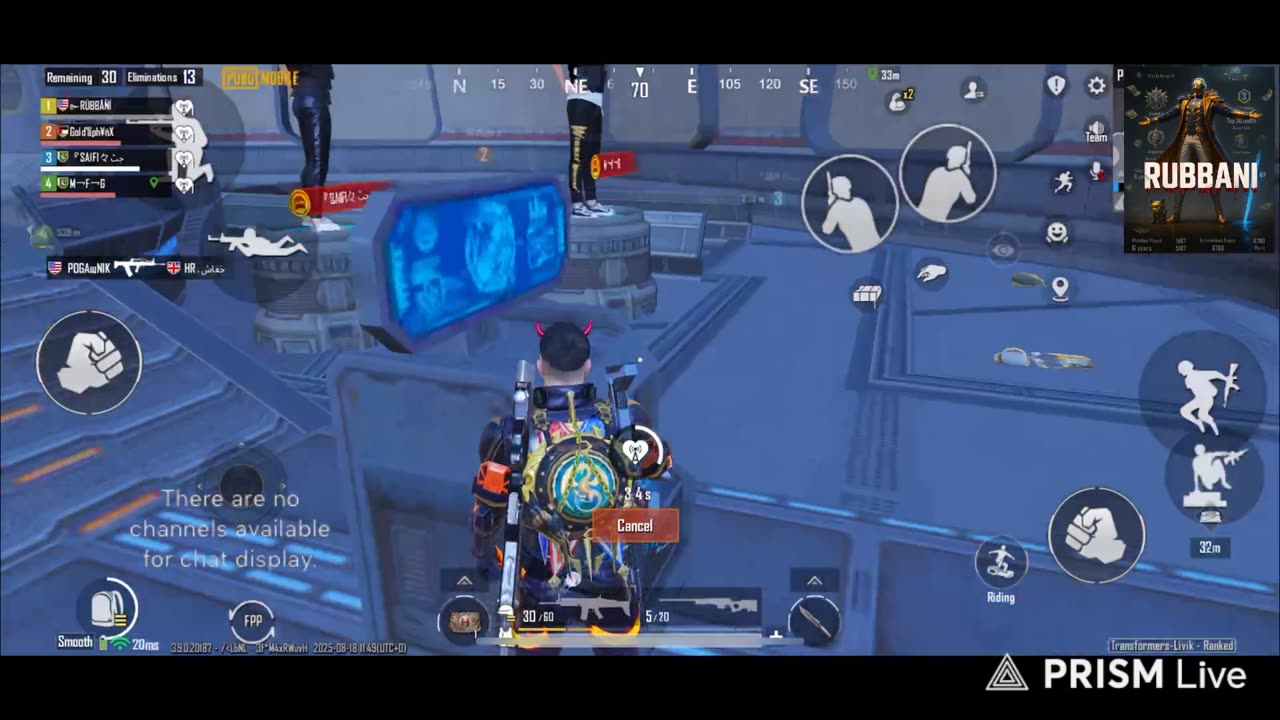 PUBG LIVE ACE COMPLETE 100+🔥🔥 Inshallah