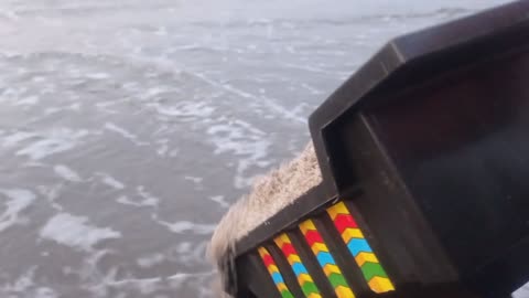 Building Sand Roads with Trucks at the Beach – Part 2