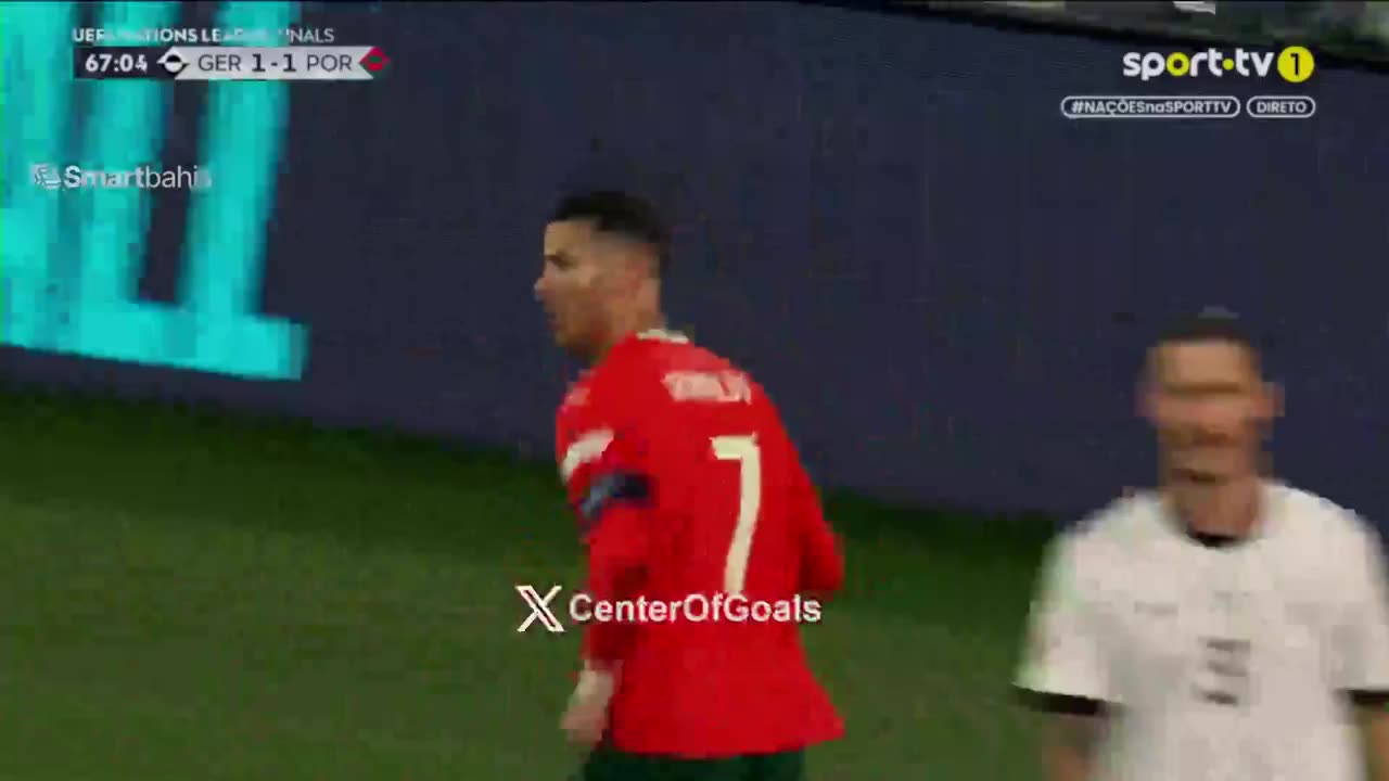 Cristiano Ronaldo gives Portugal the lead