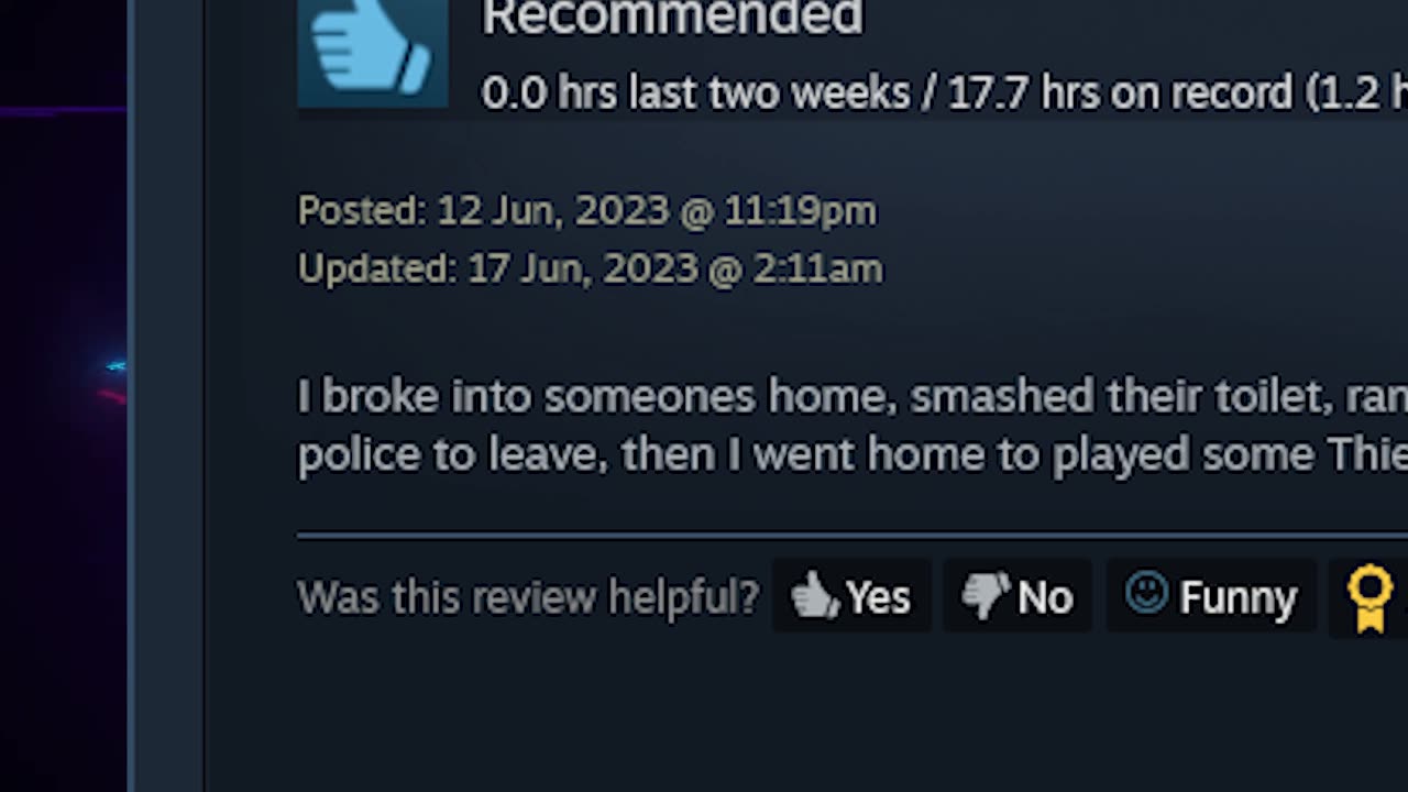 Thief Simulator Steam Review
