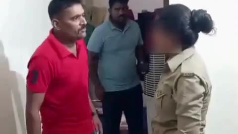 Constable Catches Constable Wife With Lover, Locks Him In Room