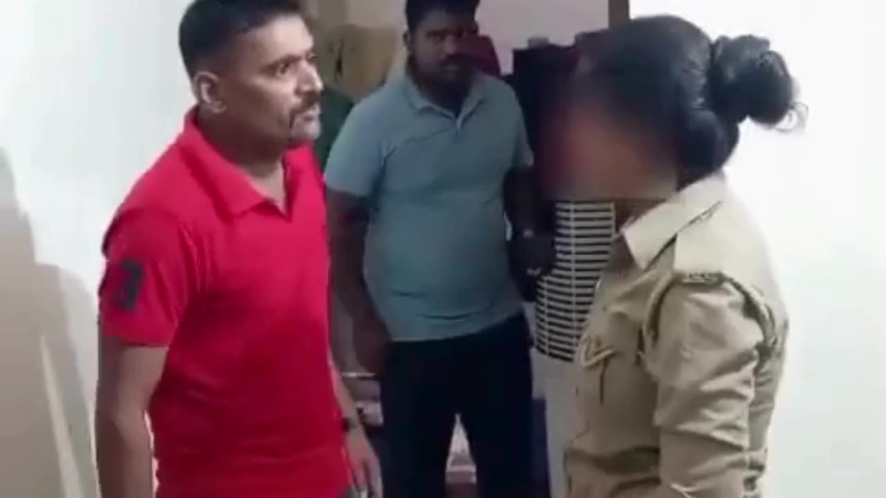 Constable Catches Constable Wife With Lover, Locks Him In Room