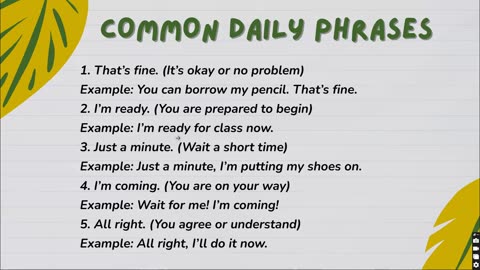 Charming Talk Star - A2 (14) - Simple Phrases - Session 5