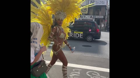 Amazing and beautiful Samba - in Tokyo