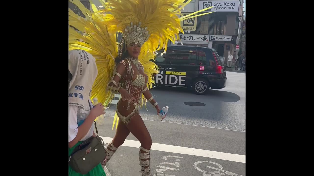 Amazing and beautiful Samba - in Tokyo