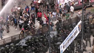 Argentina police, activists clash as Senate debates labor reform
