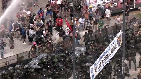 Argentina police, activists clash as Senate debates labor reform