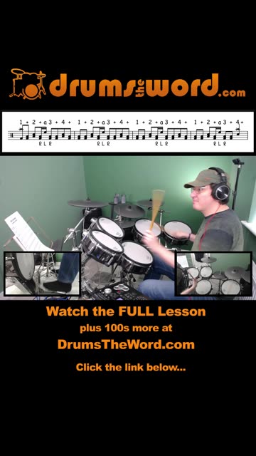 ★ Rock & Roll Queen (The Subways) ★ Drum Lesson SHORT | How To Play Song (Josh Morgan)