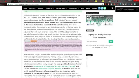 Las Vegas shooting False Flag Smoking Gun 'The Motive'