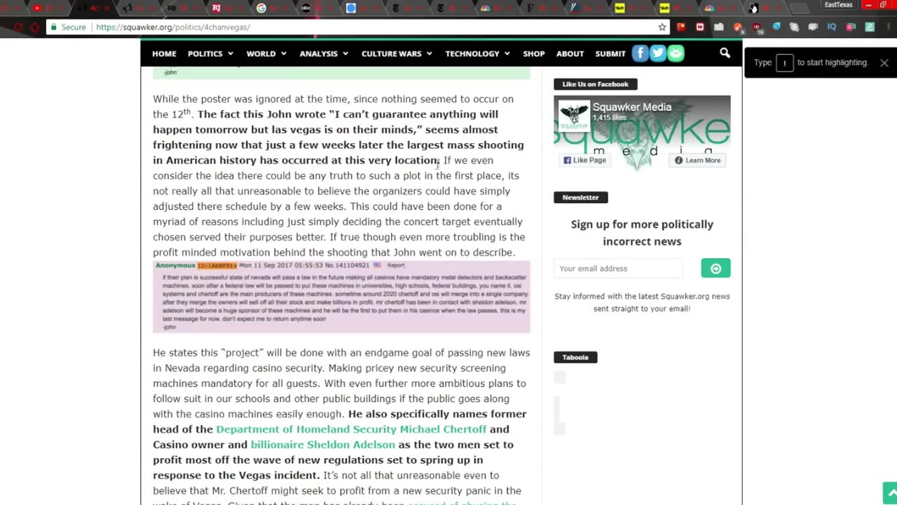 Las Vegas shooting False Flag Smoking Gun 'The Motive'