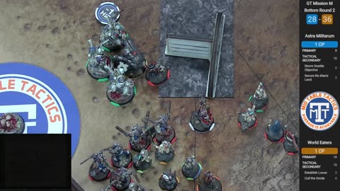 Warhammer 40k Battle Report: World Eaters VS Astra Militarum